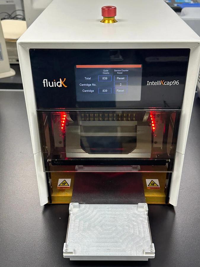 Used Azenta Brooks FluidX IntelliXcap 96-format Automated Screw Cap Decapper Capper