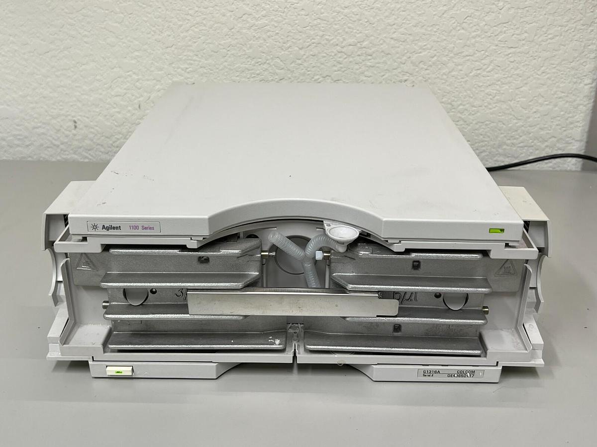 Used Agilent G1316A 1100 Series HPLC ColCom Column Compartment no cover no valve