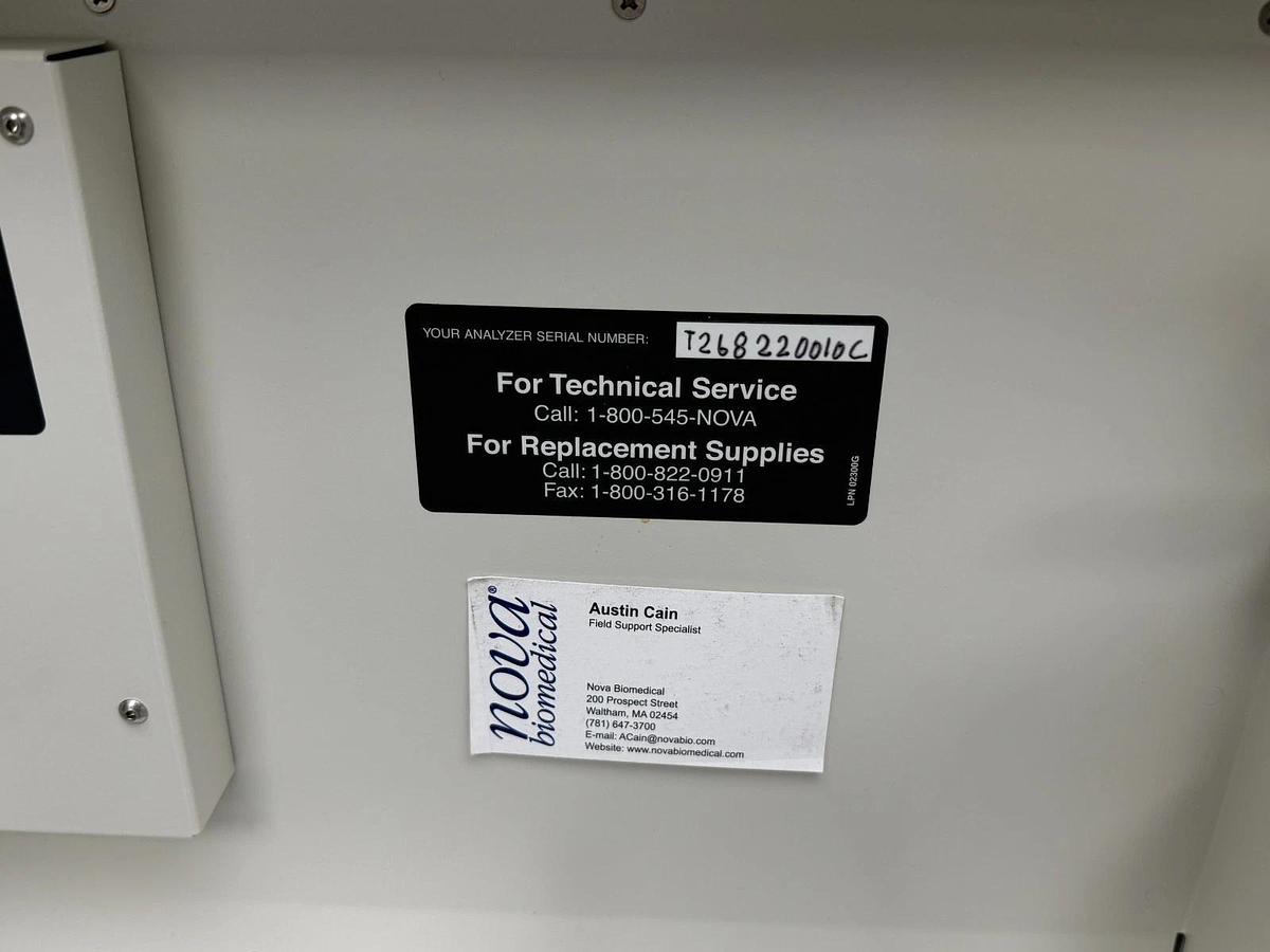 Used Nova Biomedical BioProfile FLEX2 Cell Culture Analyzer OSM48 | Osmolality CDV