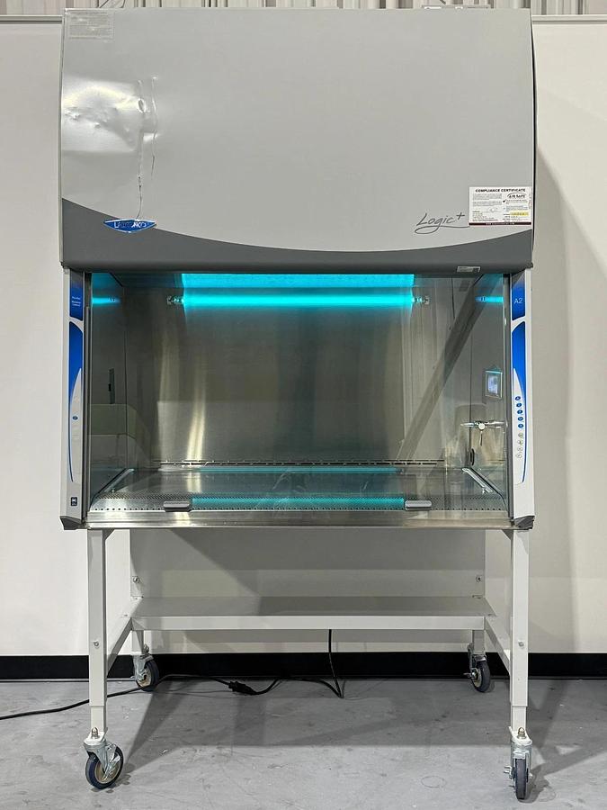 Used Labconco 4′ Purifier Logic+ Class II A2 Biosafety Cabinet Hood w/Stand 2023