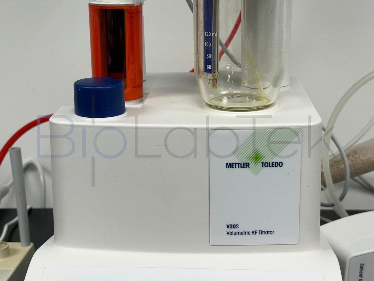 Used Mettler Toledo V20S Compact Volumetric KF Titrator | Karl Fischer Moisture