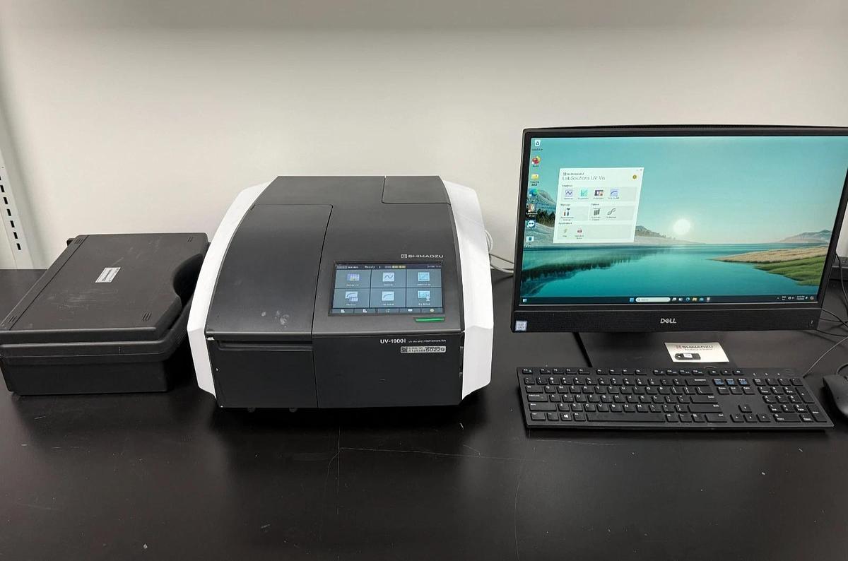Used Shimadzu UV-1900i UV-VIS Spectrophotometer | Double-Beam Benchtop
