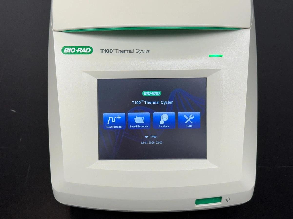 Used Bio-Rad T100 Thermal Cycler | Benchtop 96-Well Gradient PCR system 2022