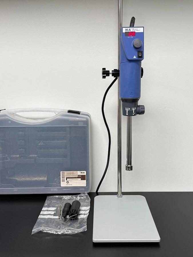 Used IKA T25 Digital ULTRA-TURRAX Homogenizer Disperser with 50-2000ml Tool & Stand