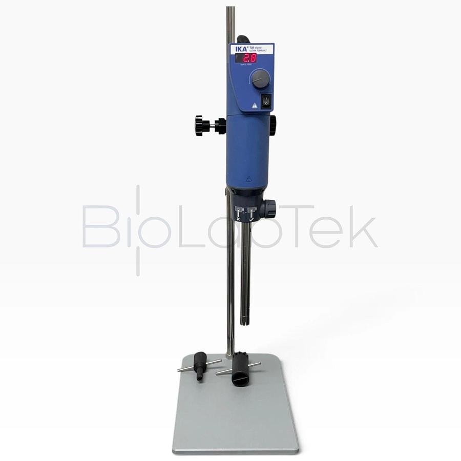 Used IKA T25 Digital ULTRA-TURRAX Homogenizer Disperser with 10-1500ml Tool & Stand