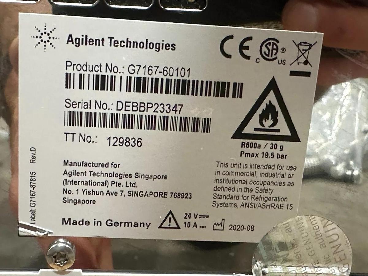 Used Agilent 6420 Triple Quad Clinical LC/MS Spectrometer / HPLC / PC Setup