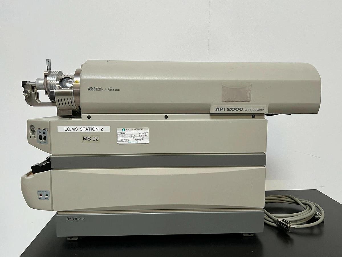 Used Applied Biosystems Sciex API 2000 LC/MS/MS Mass Spectrometer yr.2002 w/Warranty