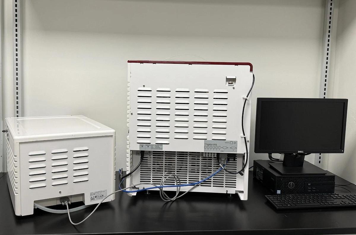 Used GE Cytiva AKTApure 25M FPLC Chromatography System + Frac/PC 2017