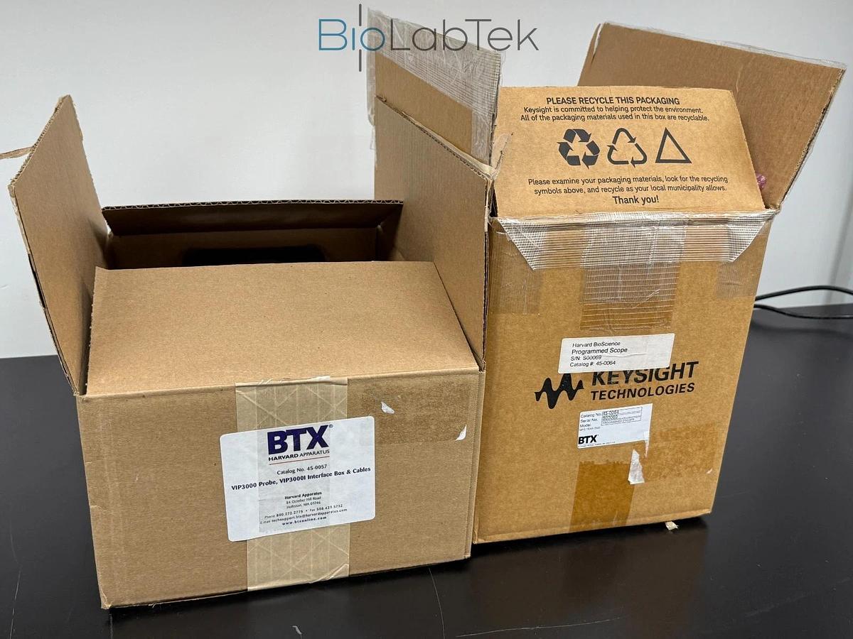 Used New BTX Enhancer 3000 Monitoring HV probe System & Oscilloscope
