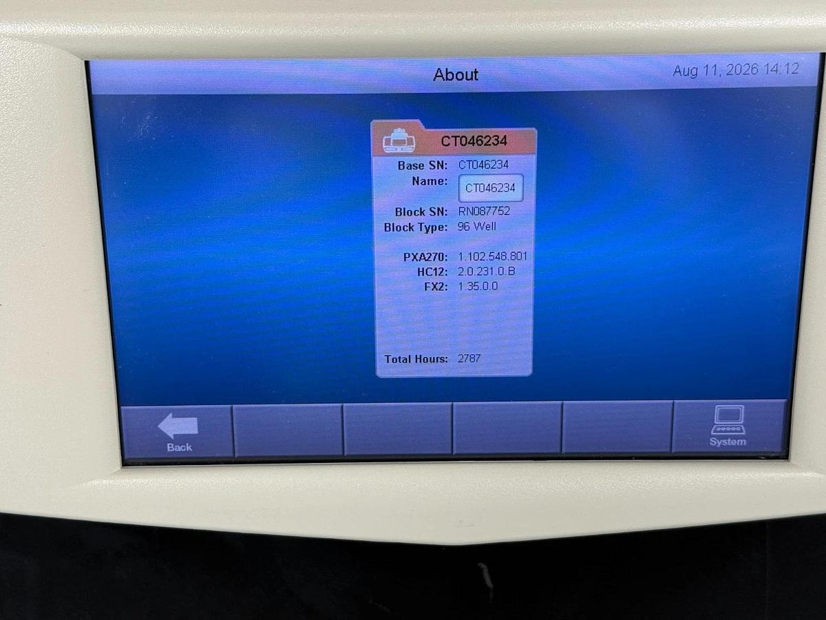 Used Bio-Rad C1000 Touch PCR Thermal Cycler 96-Well Fast
