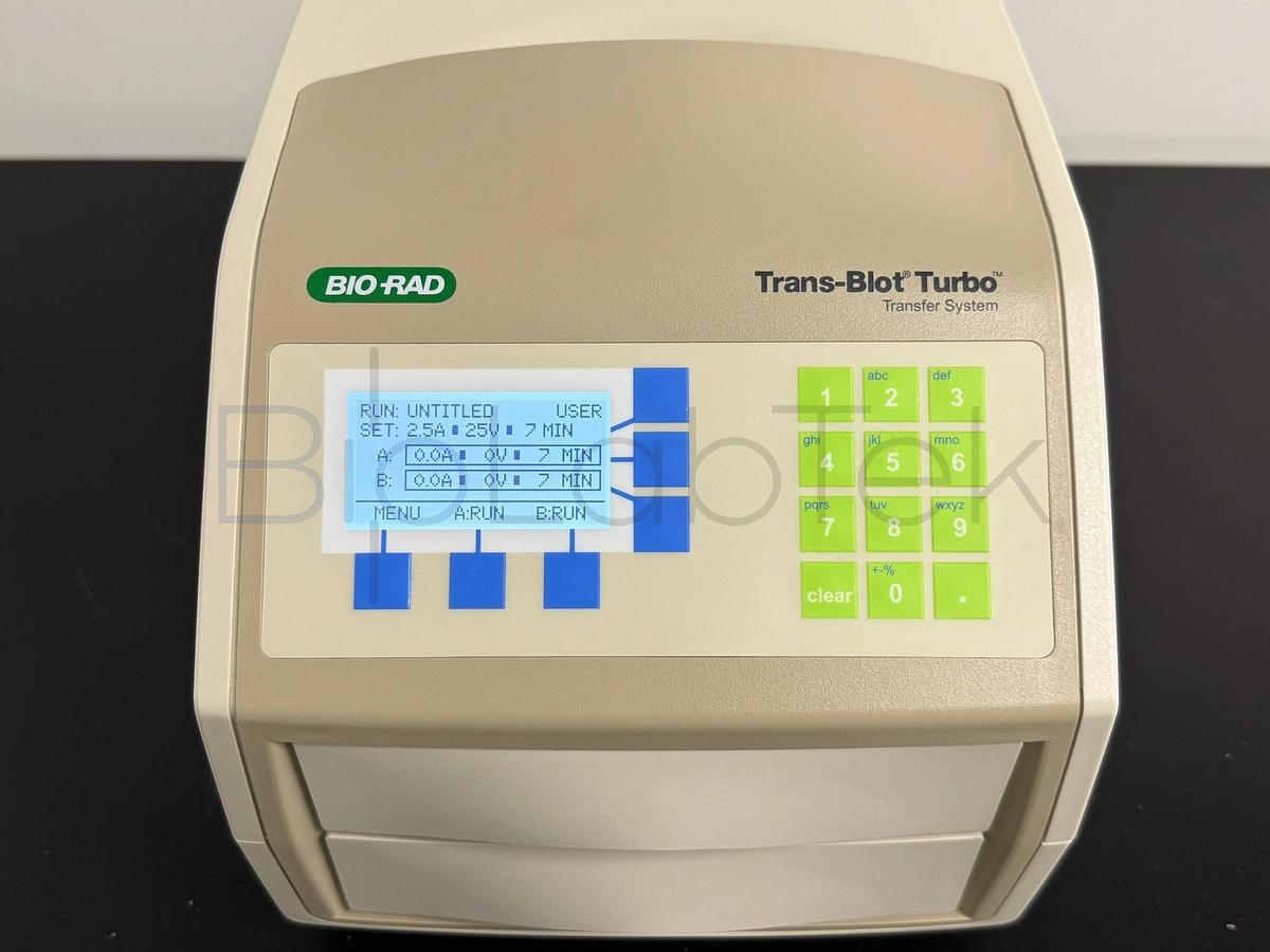 Used Bio-Rad Trans-Blot Turbo Transfer System | Semi-Dry Western Blot