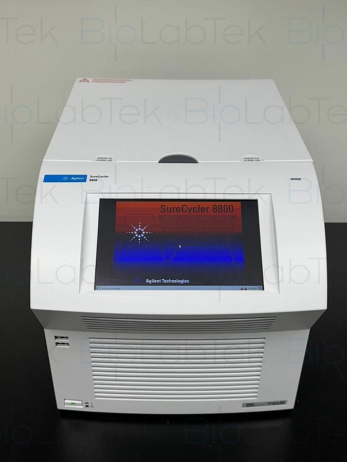 Used Agilent SureCycler 8800 PCR thermal cycler with 8810a 96-well block module
