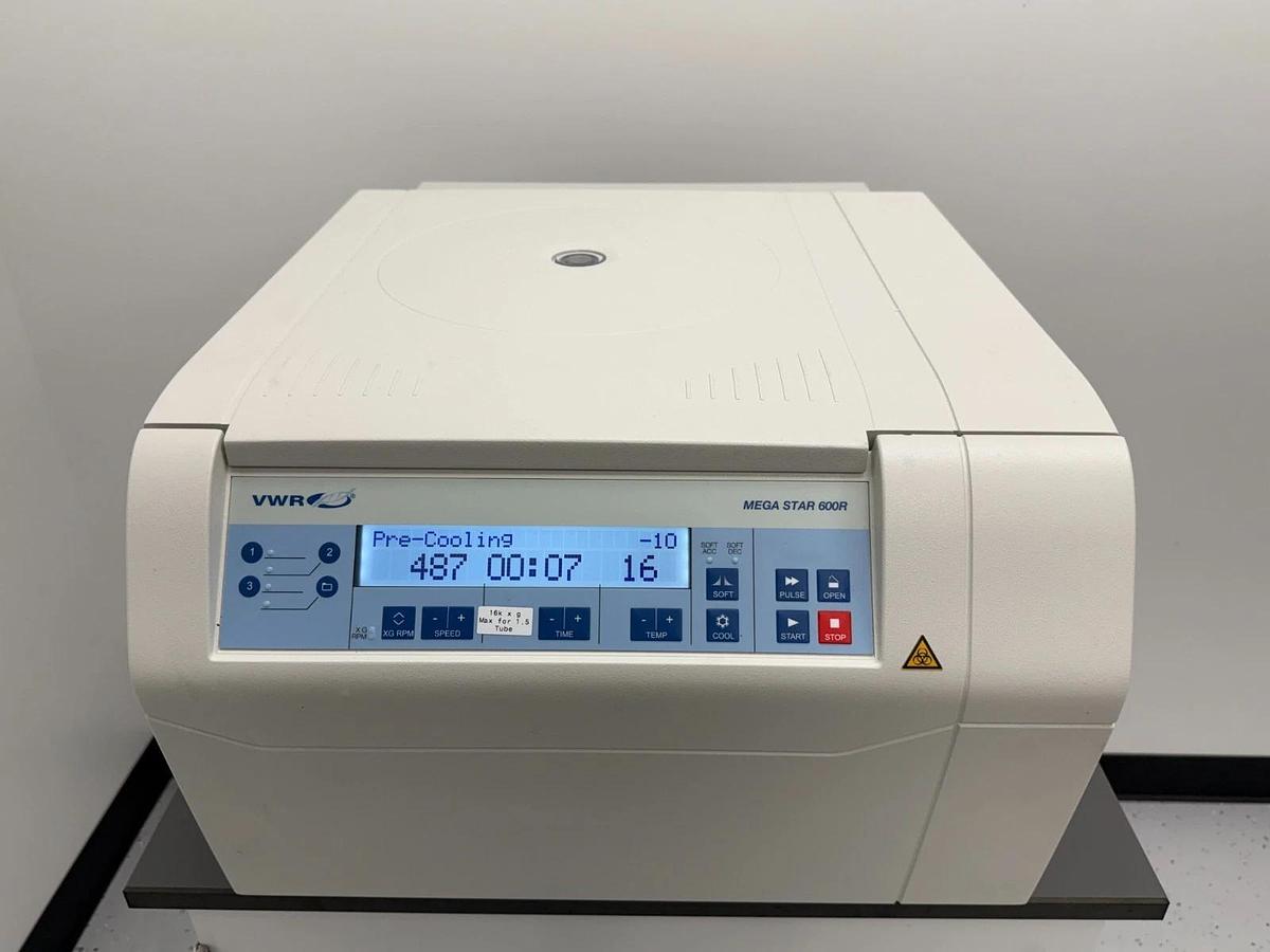 Used VWR Thermo Mega Star 600R small Refrigerated bench Centrifuge w/TX-150 rotor '23