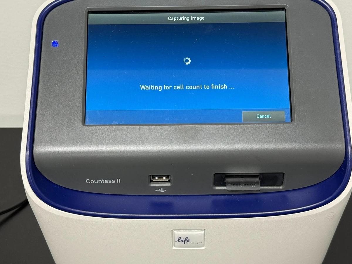 Used Invitrogen Countess II Automated Cell Counter | Benchtop Brightfield Viability