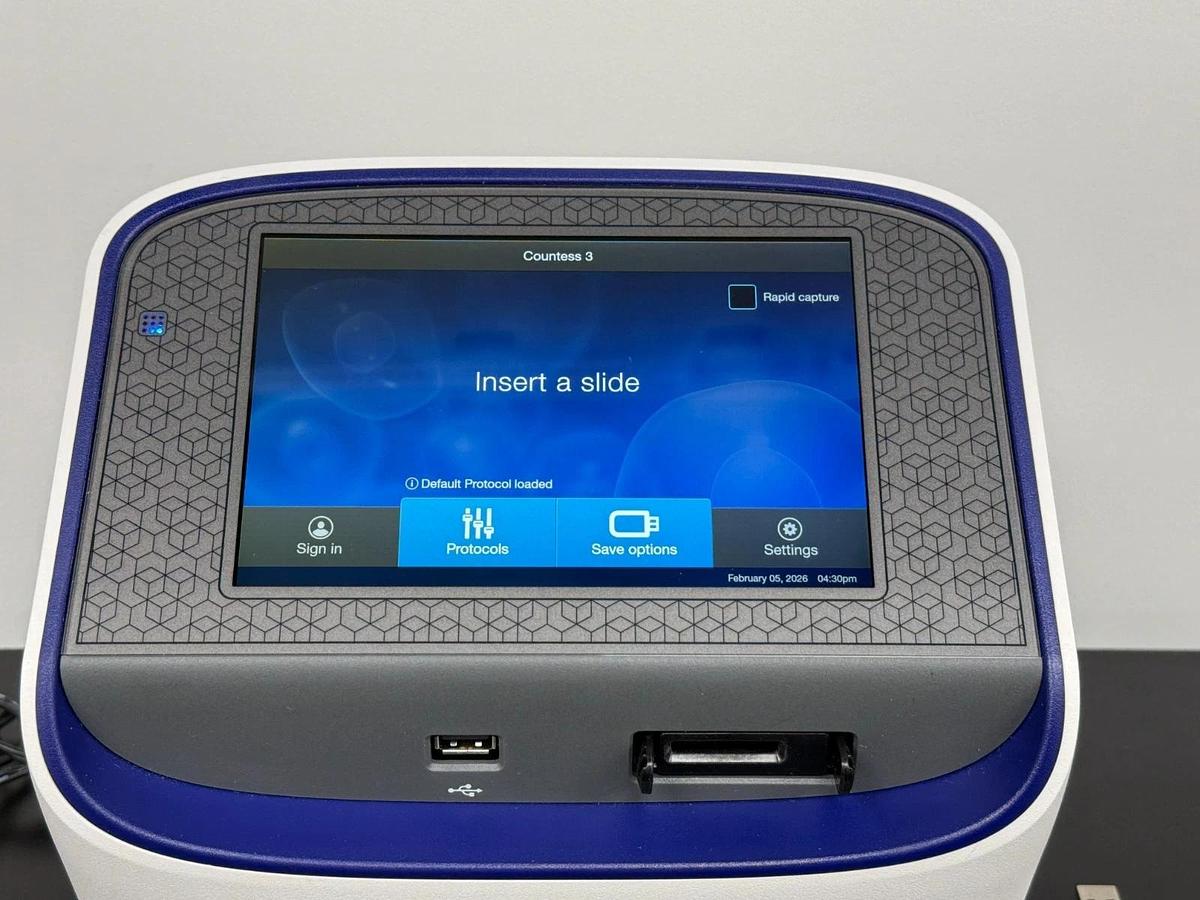 Used Thermo Invitrogen Countess 3 Automated Cell Counter w/Warranty