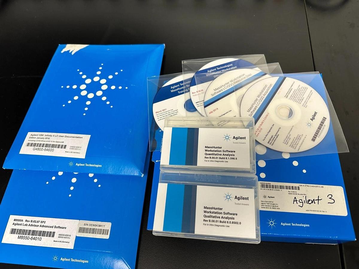 Used Agilent 6420 Triple Quad Clinical LC/MS Spectrometer / HPLC / PC Setup