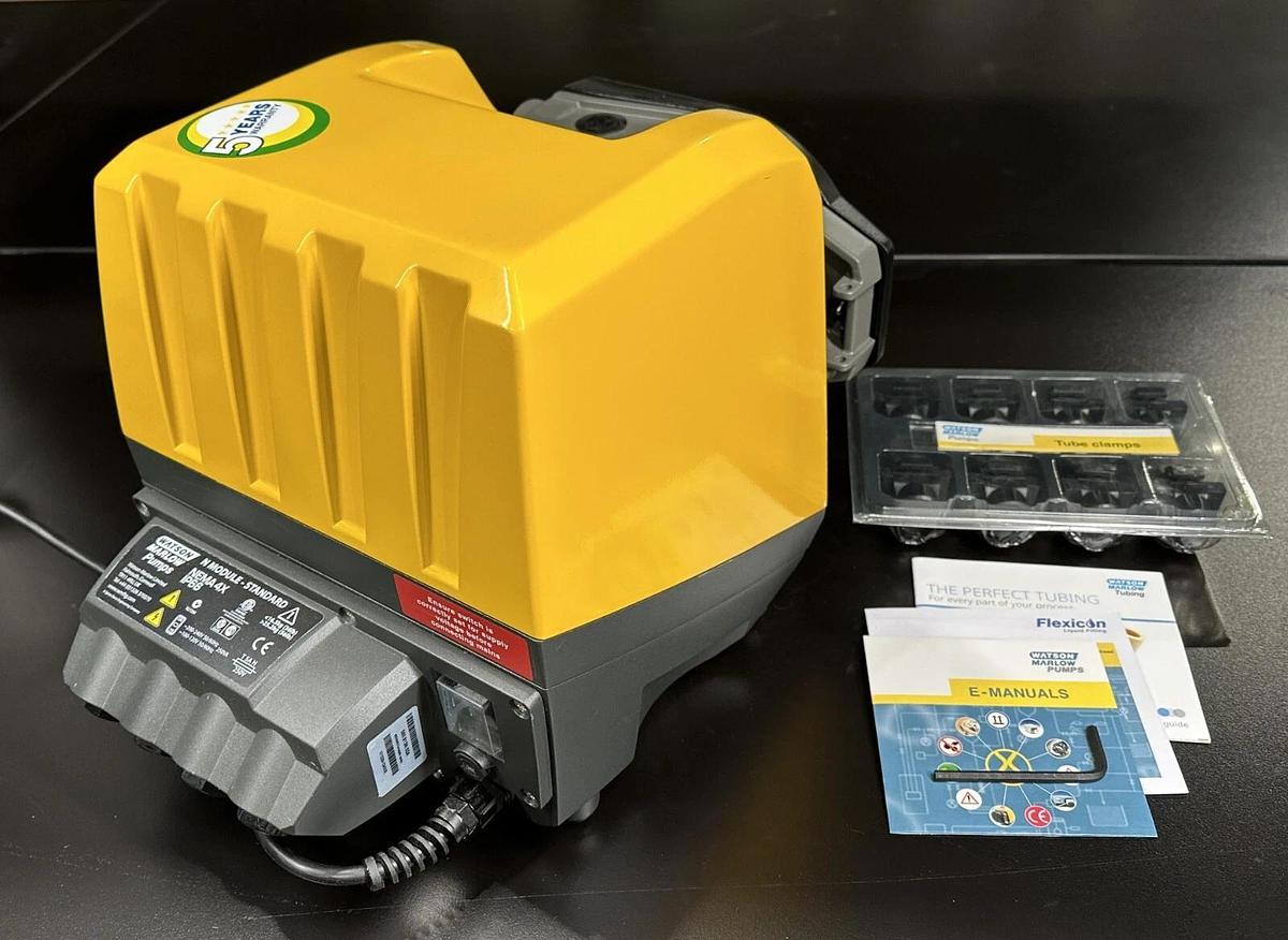 Used Watson Marlow 630S IP66 Peristaltic Process pump w/ 620R head + clamps Warranty