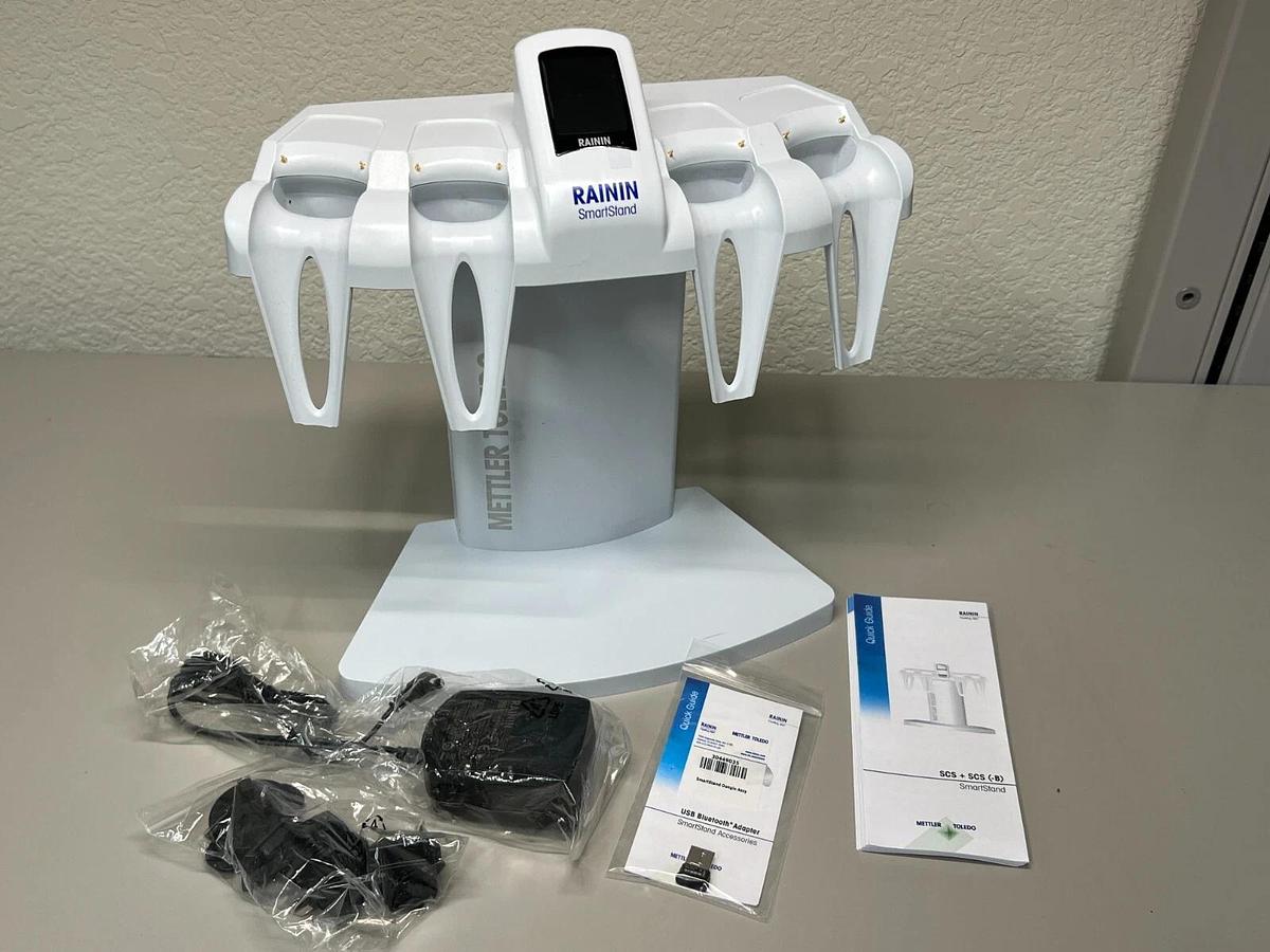 New Mettler Toledo Rainin Pipette Smartstand SCS-B Smart Stand for E4 XLS+