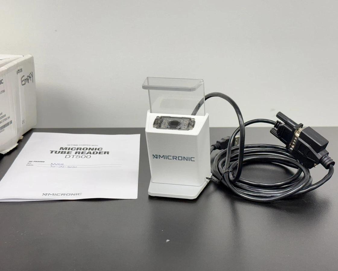 Used Micronic Tracxer Code Reader DT500 | 1D and 2D Barcode Tube Reader