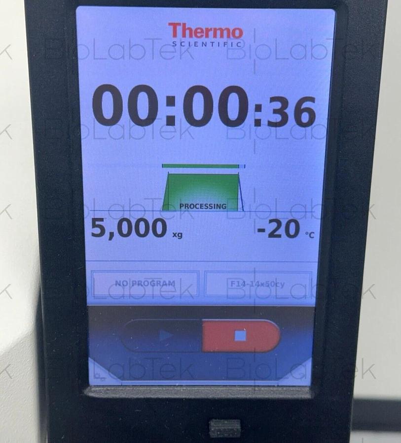 Used Thermo SuperSpeed Centrifuge Rotor Fiberlite F14-14x50cy Sorvall Lynx 4000 6000