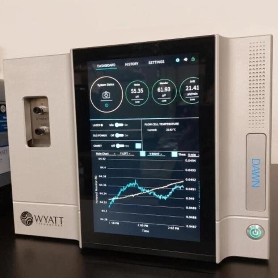 Used Wyatt Dawn MALS Multi-Angle Light Scattering Detector WD3-02