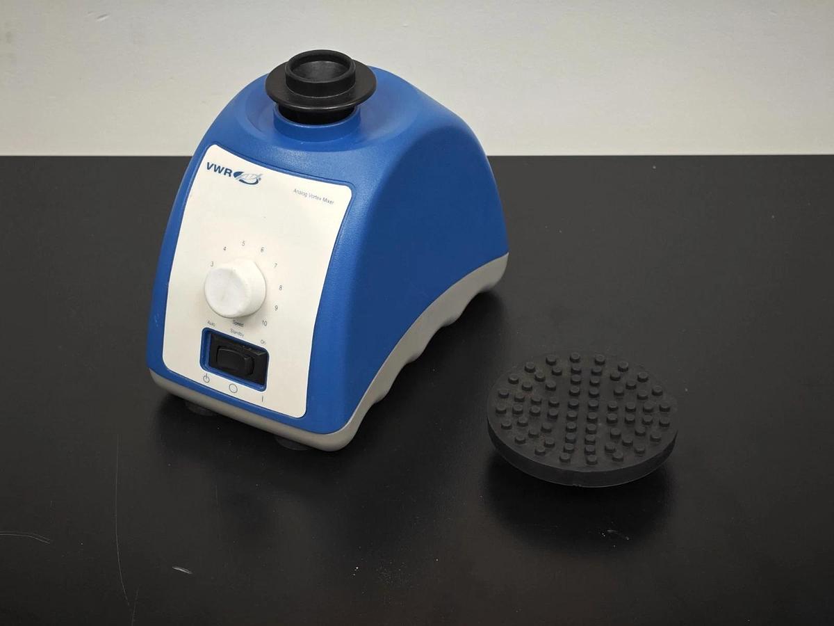 Used VWR Analog Variable speed Vortex Mixer Touch Activated | 300-3200rpm | +pad/cup
