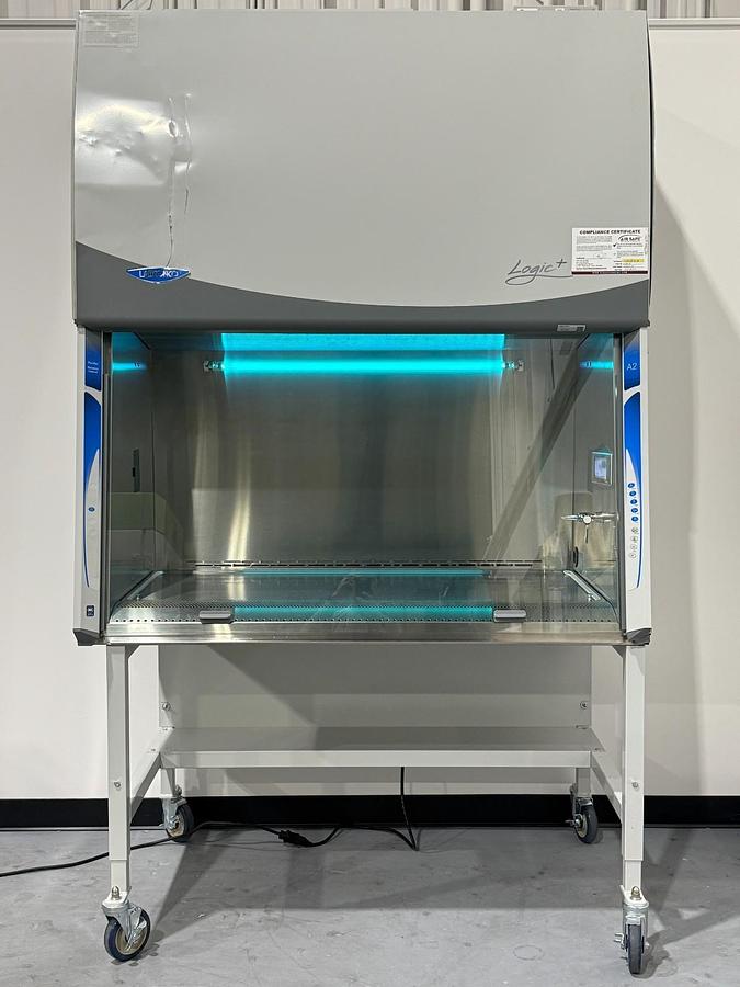 Used Labconco 4′ Purifier Logic+ Class II A2 Biosafety Cabinet Hood w/Stand 2023