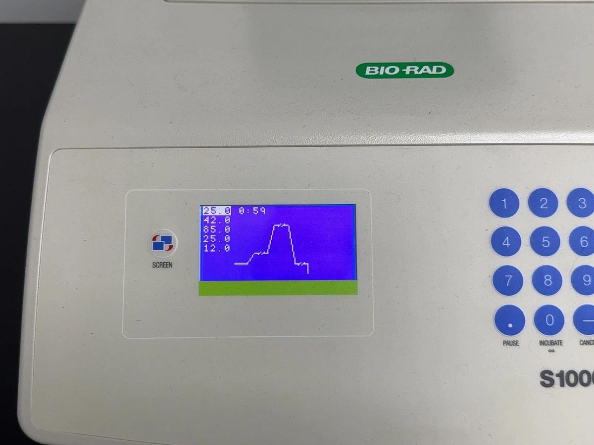 Used Bio-Rad S1000 Thermal Cycler with 96-Deep Well Reaction Module | Benchtop PCR