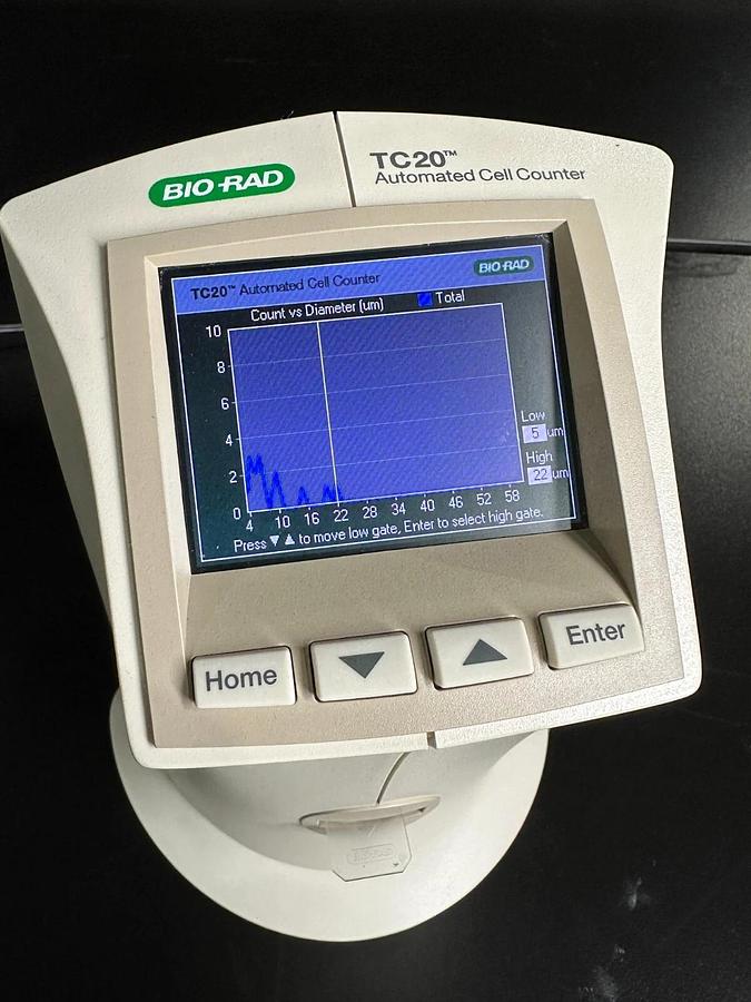 Used Bio-Rad TC20 Automated Cell Colony Counter Viability Analysis 508BR w/Warranty