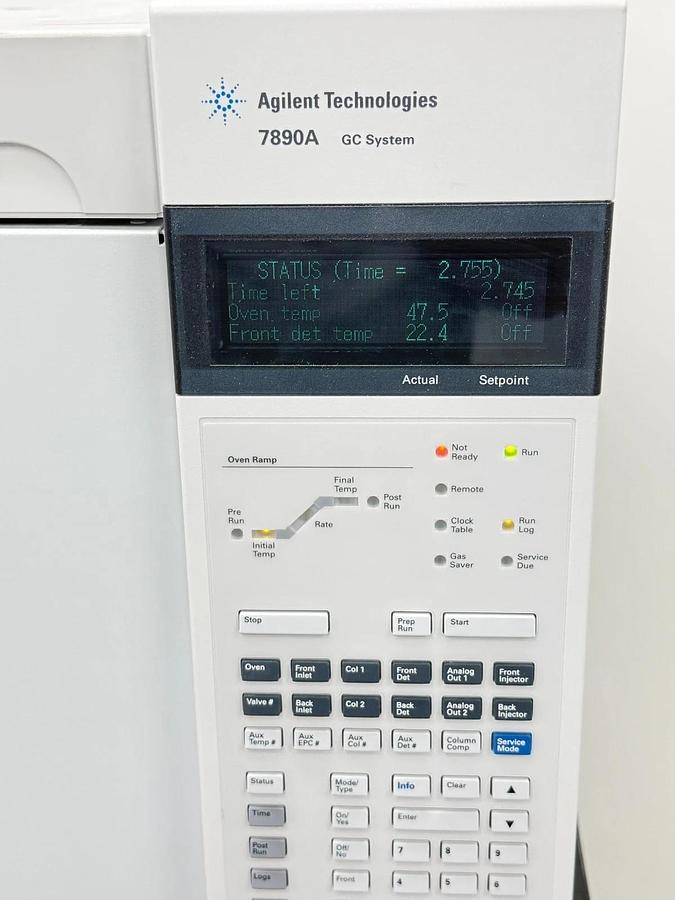 Used Agilent 7890A GC System with 5975C VL MSD and G1888 Headspace Sampler