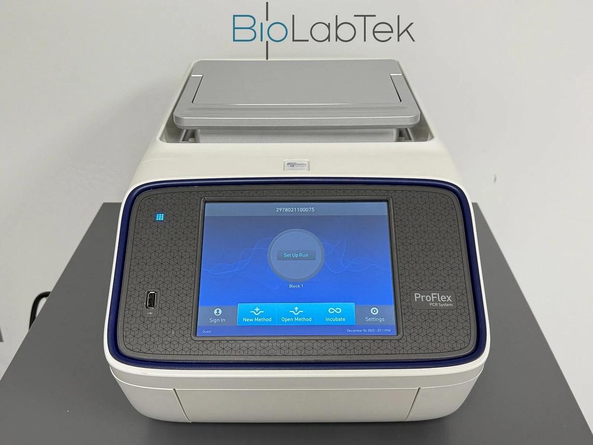 Used 2021 Thermo Applied Biosystems ProFlex PCR system with dual 2 x 96-well block
