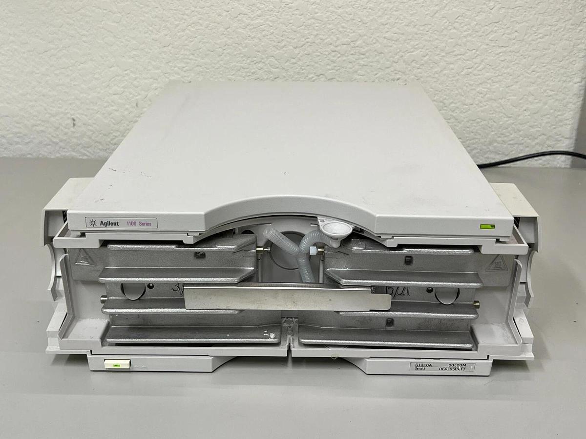Used Agilent G1316A 1100 Series HPLC ColCom Column Compartment no cover no valve