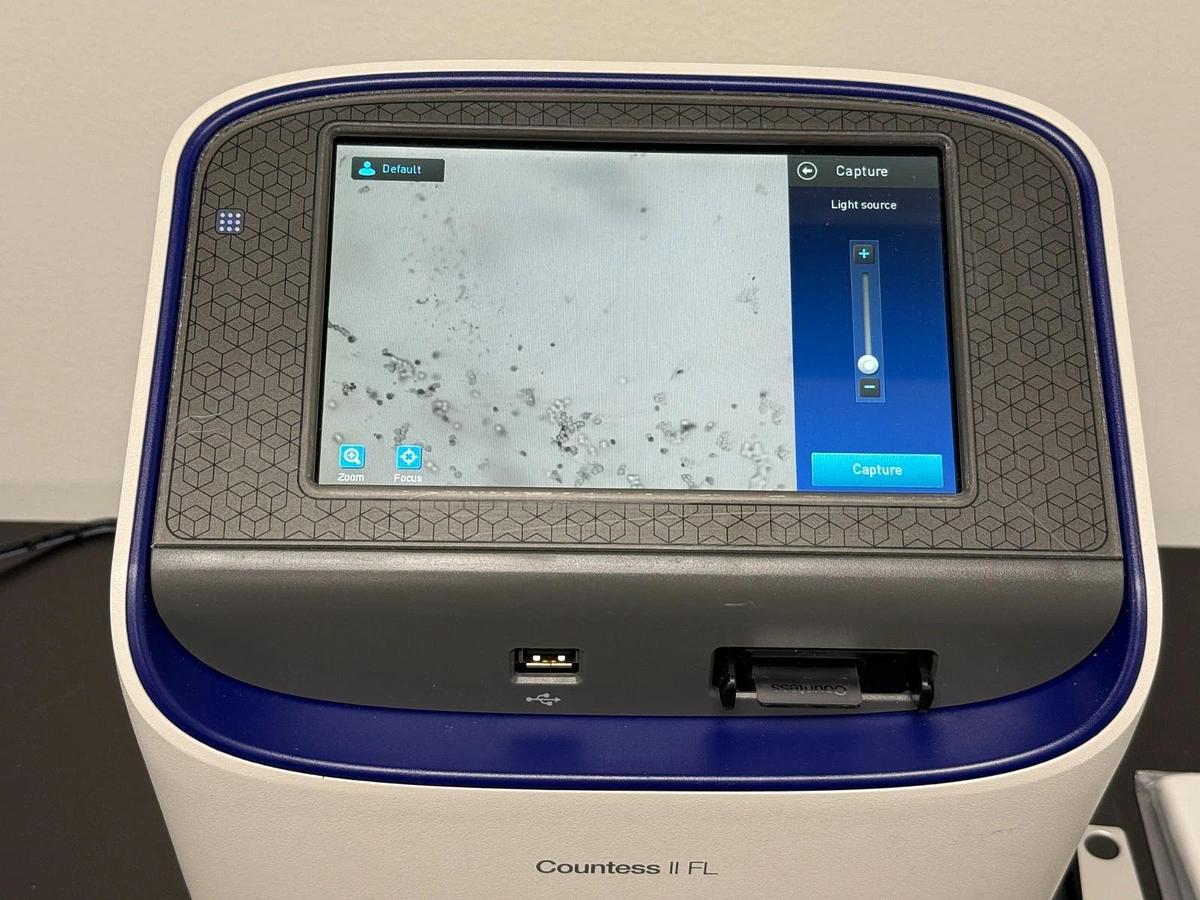 Used Invitrogen Countess II FL Automated Cell Counter | Fluorescence Benchtop