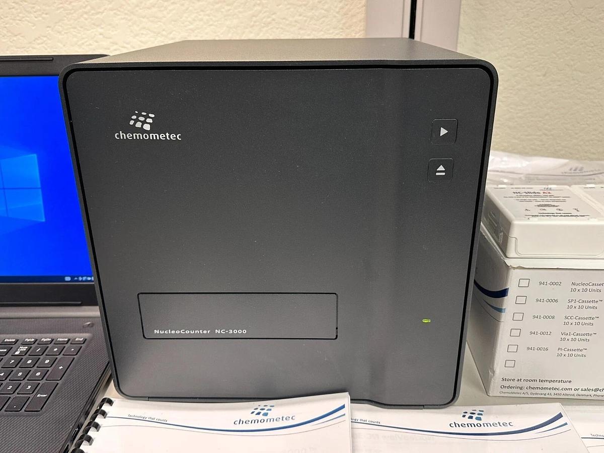 Used Chemometec NucleoCounter NC-3000 Advanced image cytometer Cell Analyzer