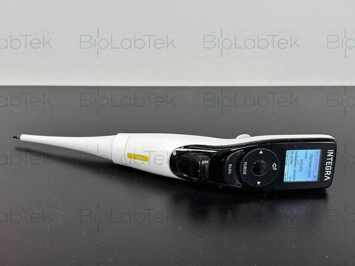 Used Integra Viaflo 5-125ul single channel electronic pipette