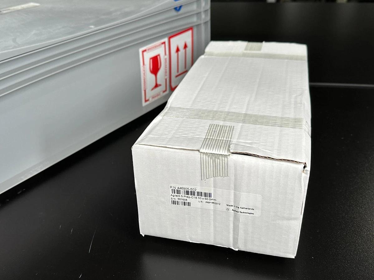 Used NEW Agilent HPLC Column Prep-C18 100a 5µm 50x50mm 446905-502
