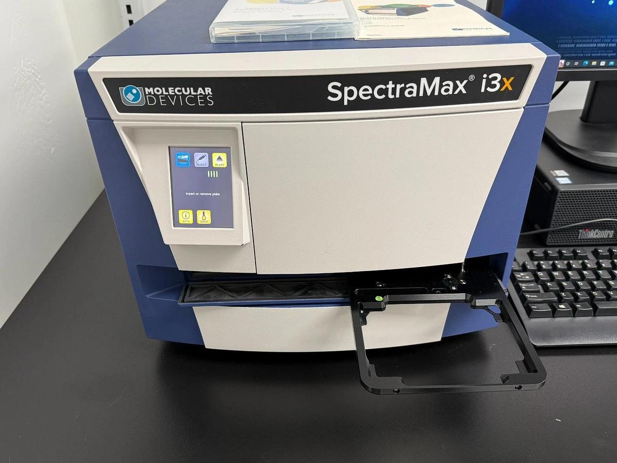 Used Molecular Devices SpectraMax i3x Multi-Mode Microplate Reader + PC & Pro 7 soft
