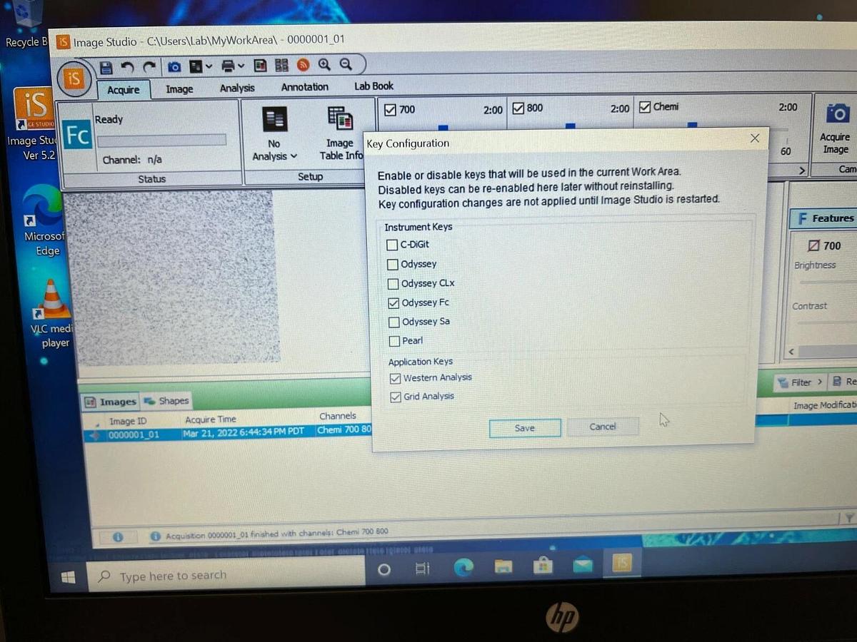 Used LI-COR Odyssey FC dual-mode Western blot Imaging System 700/800/Chemi