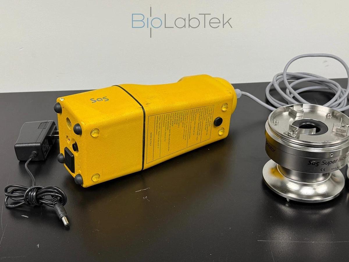 Used Bioscience SAS 180 Lpm Super Isolator head microbial air sampler system