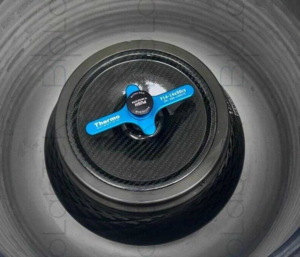 Used Thermo SuperSpeed Centrifuge Rotor Fiberlite F14-14x50cy Sorvall Lynx 4000 6000