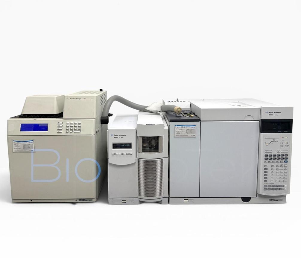Used Agilent 7890A GC System with 5975C VL MSD and G1888 Headspace Sampler