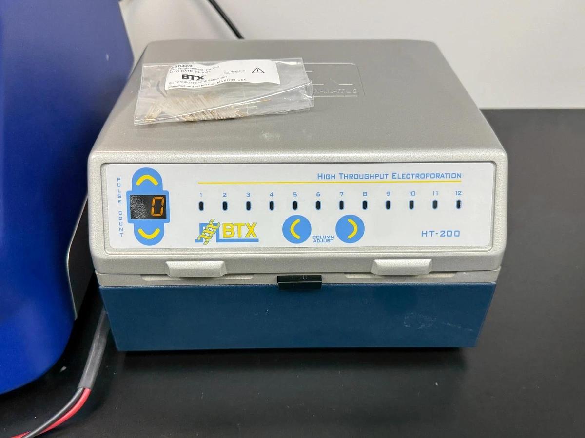 Used BTX ECM 630 Exponential Decay Wave Electroporation System W/ HT-200 and Dome