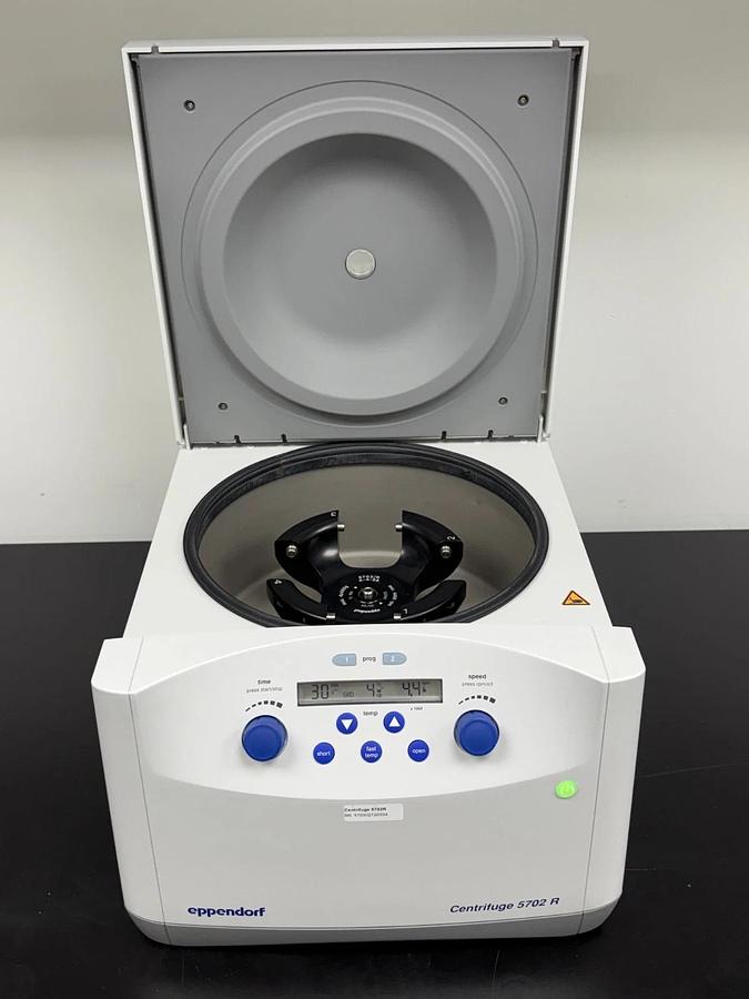 Used Eppendorf 5702R Refrigerated Benchtop Centrifuge with A-4-38 rotor