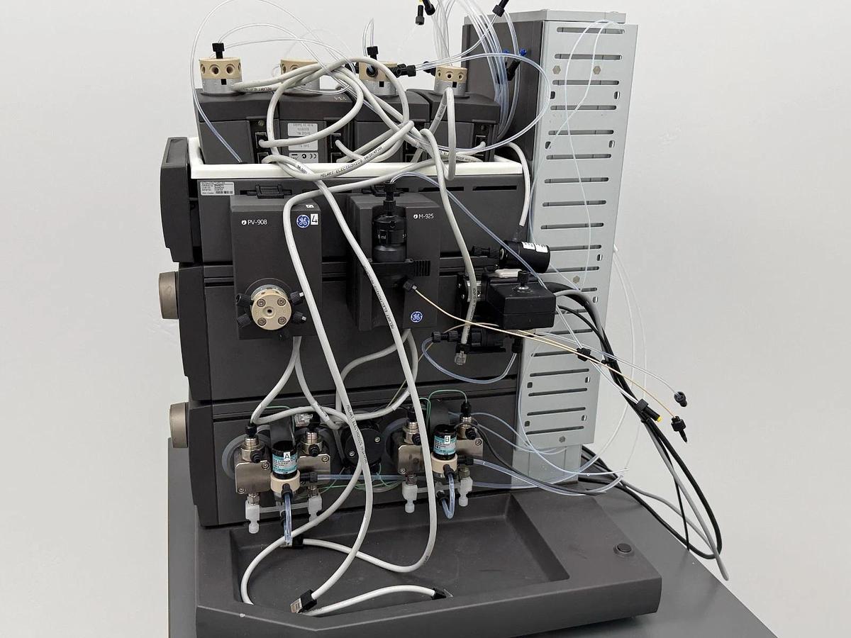 Used GE Cytiva AKTApurifier UPC 100 Protein Purification FPLC System | Akta Benchtop