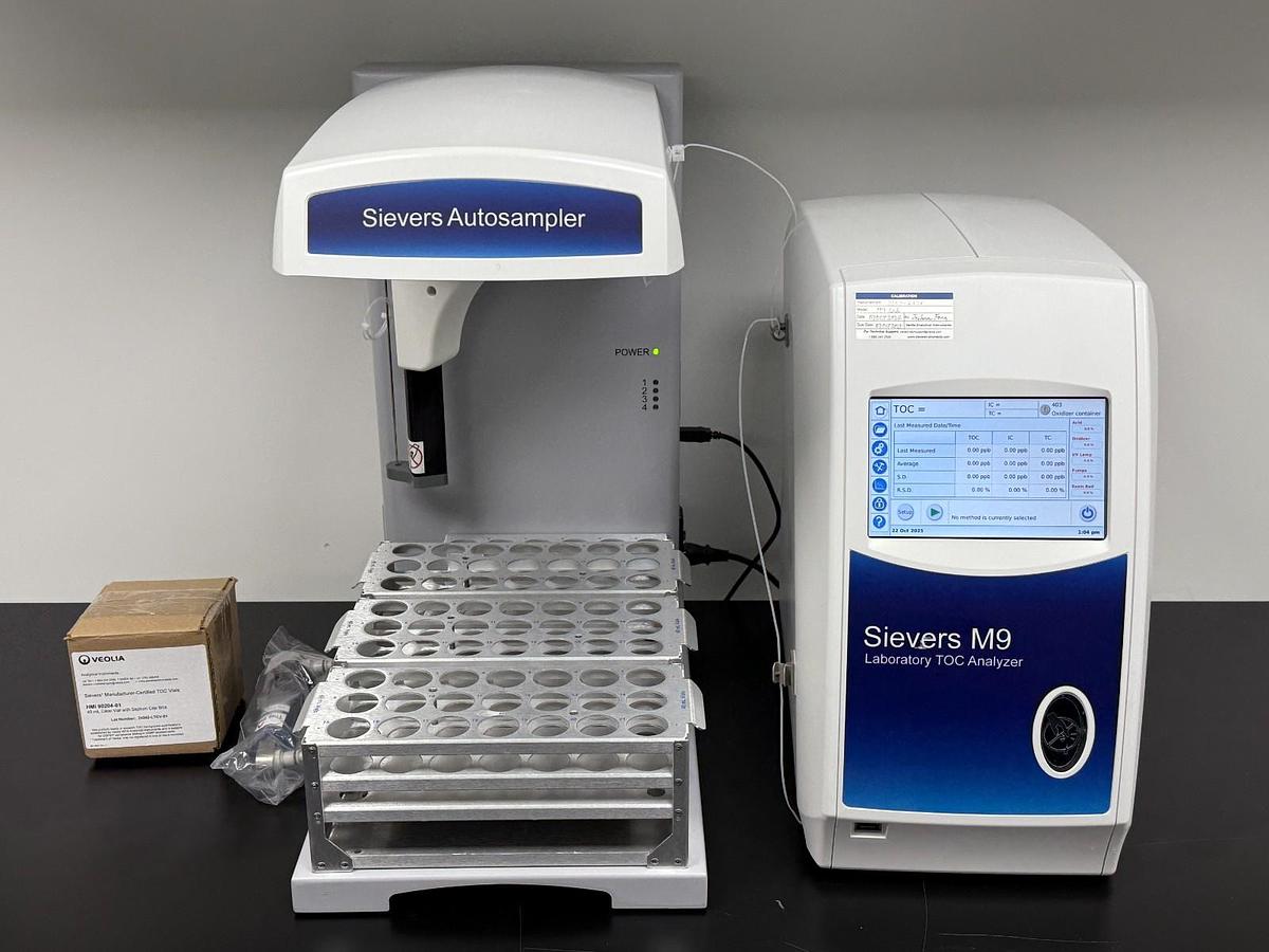 Used Veolia Suez GE Sievers M9 Lab TOC Analyzer with autosampler