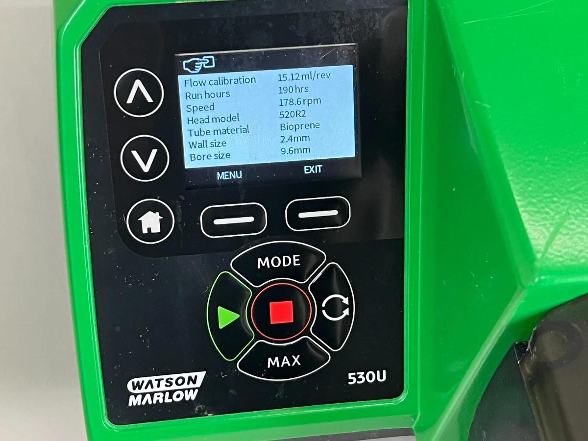 Used Watson Marlow 530U IP31 Peristaltic Process Pump with 520R2 head + Warranty