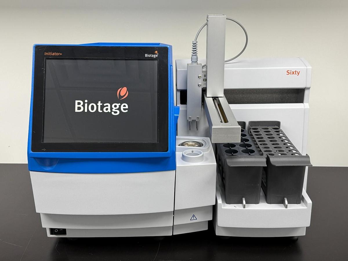 Used Biotage Initiator+ plus Microwave Synthesizer & robot sixty