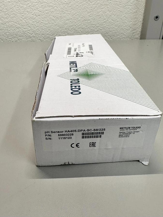 Used Mettler Toledo HA405-DPA-SC-S8/225 PH Electrode 59903228 NEW