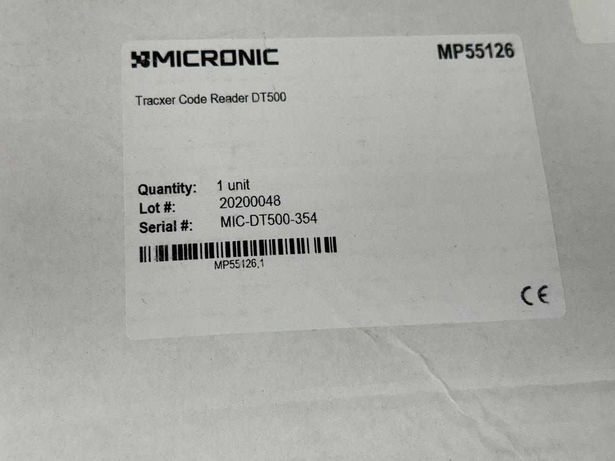 Used Micronic Tracxer Code Reader DT500 | 1D and 2D Barcode Tube Reader