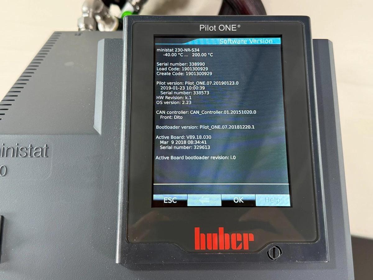 Used Huber Ministat 230 Refrigerated Heating Circulator | Pilot ONE, -40 to 200°C